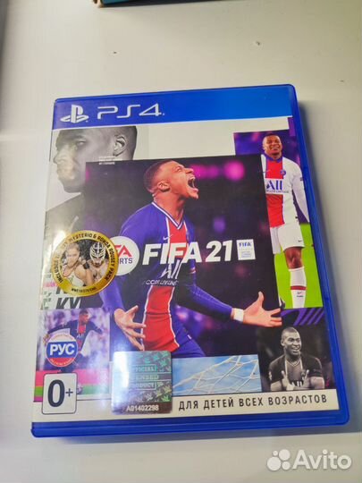 Диски на ps4 Fifa 21