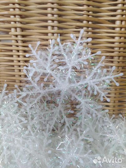 Украшение снежинка