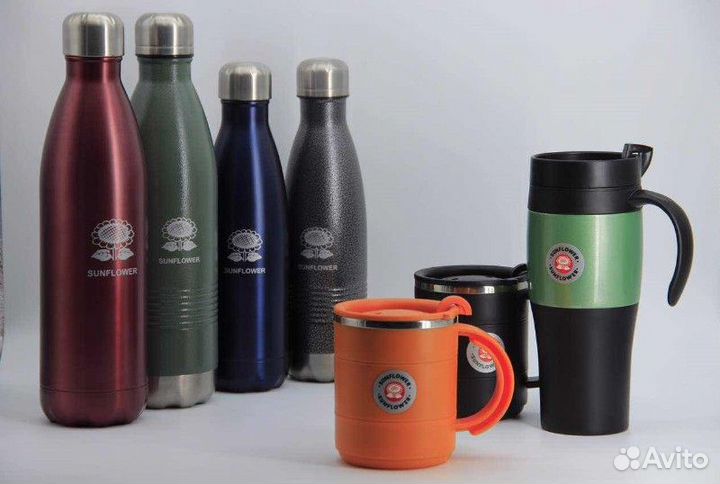 Термоса Sunflower Подсолнух от 0,35л до 3,0л