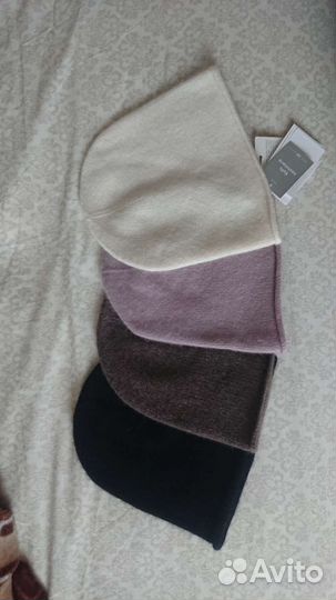 Кашемировая шапка hm новая и шапка balmuir кашемир