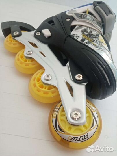 Роликовые коньки размер 33-36