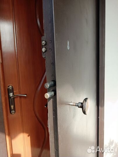 Противозломная стальная дверь ригель