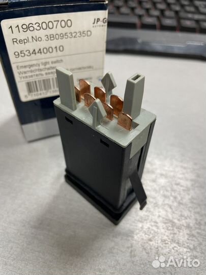 Кнопка аварийной сигнализации vw passat b5