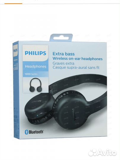 Беспроводные наушники Philips TAH1205 черный