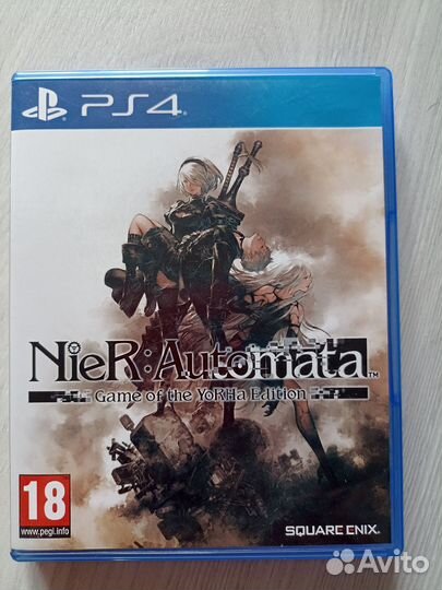 Nier automata ps4 диск