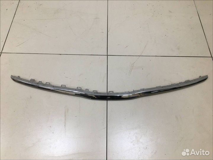 Накладка решетки радиатора хром Kia Rio