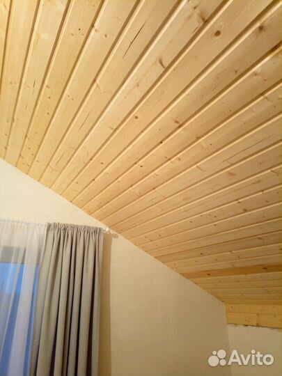 Обшивка стен, потолка вагонкой