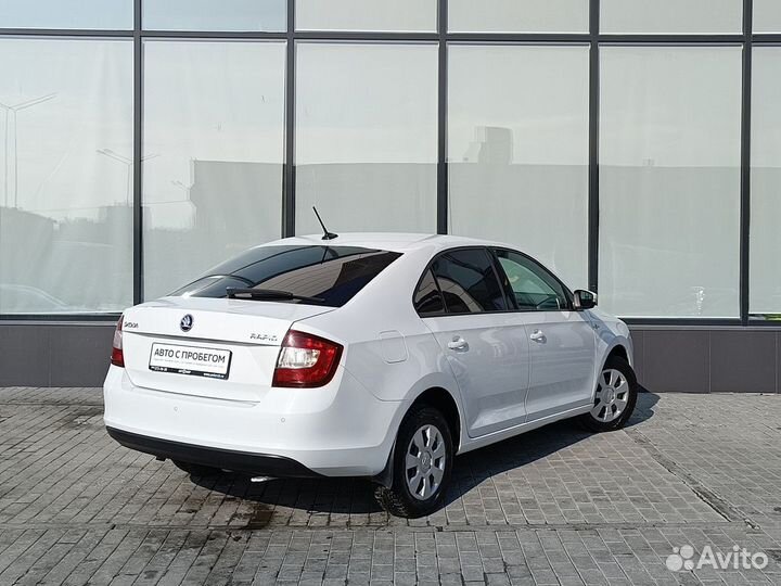 Skoda Rapid 1.6 МТ, 2018, 131 374 км