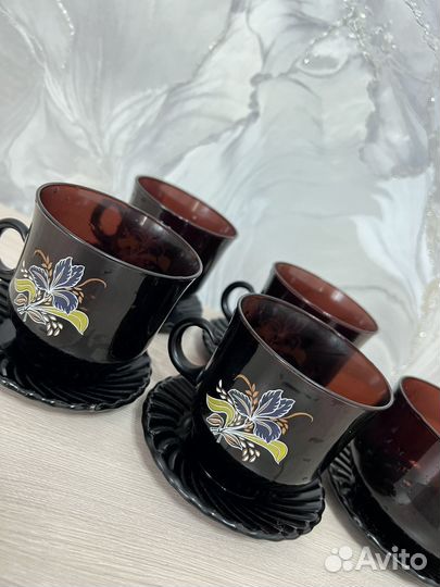 Чайный набор из турецкого стекла