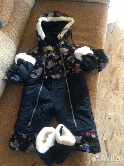 Комбинезон утеплённый (68-74 )