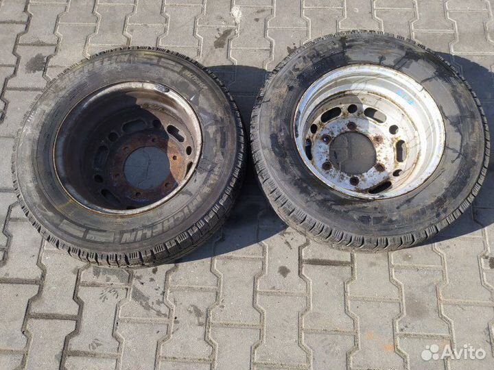 Б/У Б/У Диск штампованный Пара 5.5J R16 Спарка С