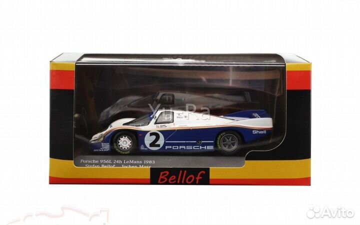 Porsche 956 LH №2 24h LeMans 1983 1:43 Yu-Ra