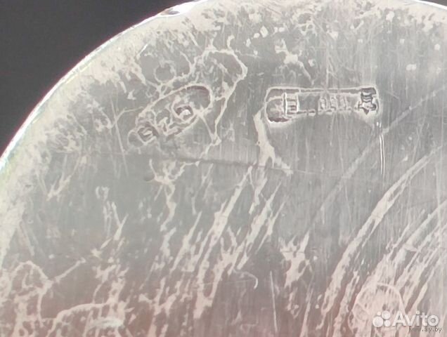 Фляга серебряная винтаж 925 проба