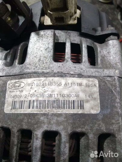 Генератор ford focus 1.6