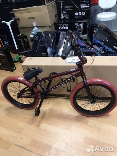 Ведочипед BMX Grashopper Red новые