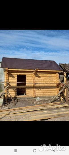 Срубы для бань беседок