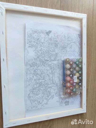 Картина по номерам новая