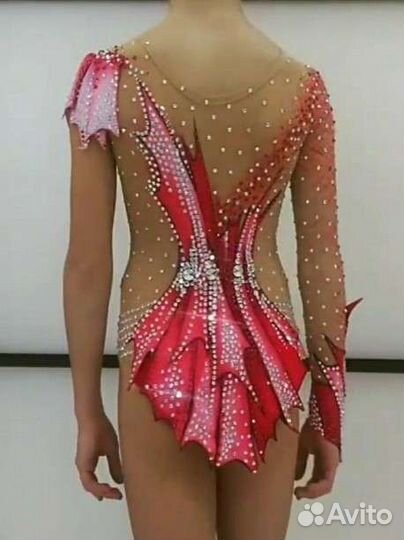 Купальник для художественной гимнастики рост-140