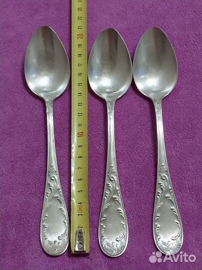 Ложки столовые мельхиоровые СССР