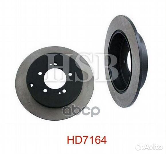 Диск тормозной задний mitsubishi: outlander II 06