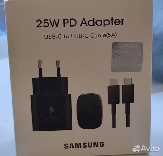 Зарядное устройство для samsung 25w, 45w, 65w