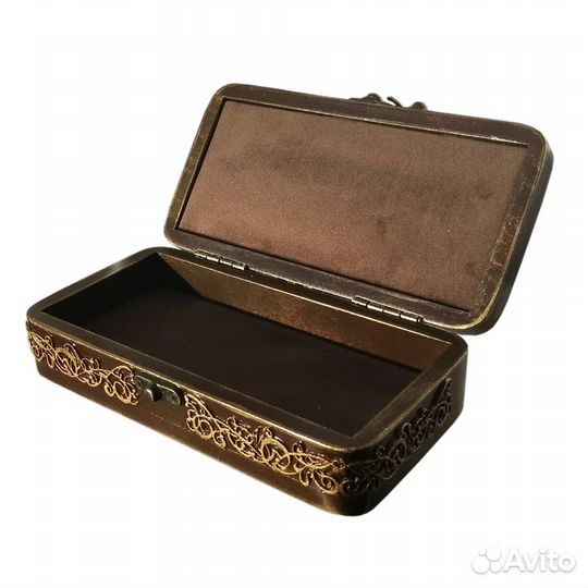 Подарочная шкатулка для денег, украшений, часов