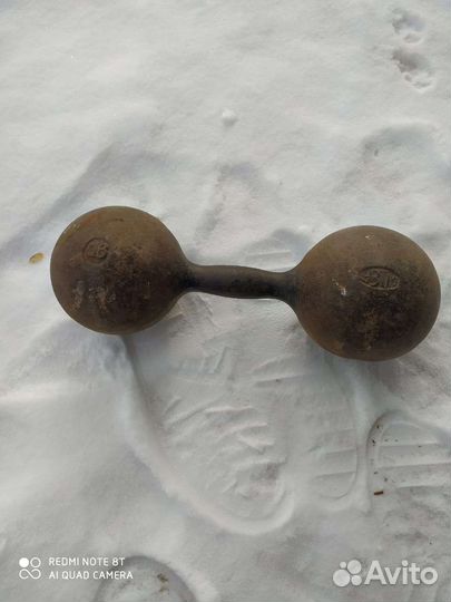 Гиря 16 кг СССР