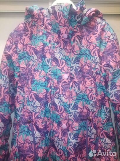 Парка для девочки размер 134-146