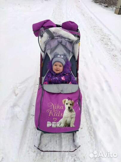 Санки коляска