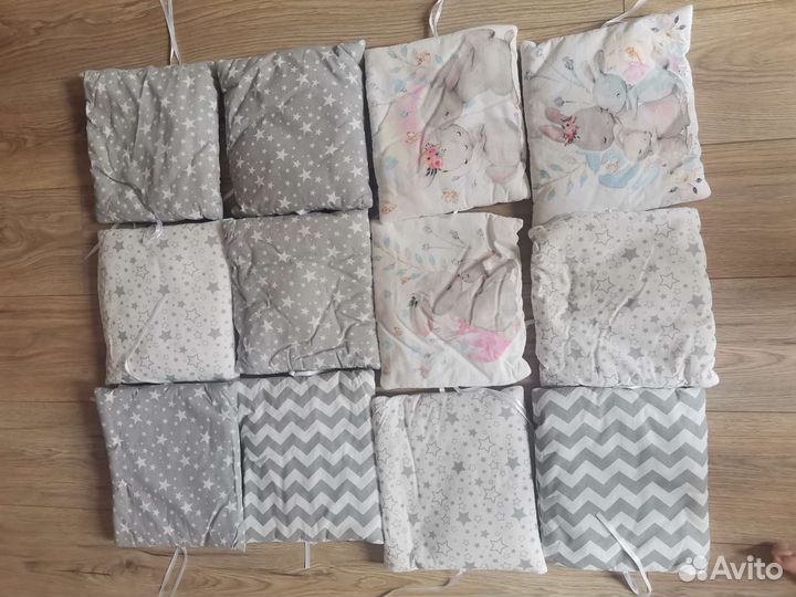 Бортики в кроватку