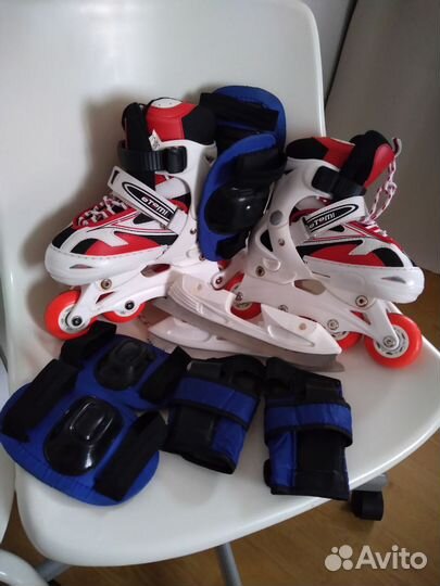 Коньки Atemi Cross