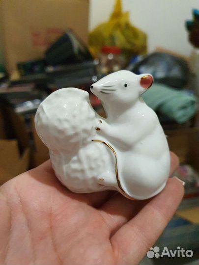 Мышь гжель