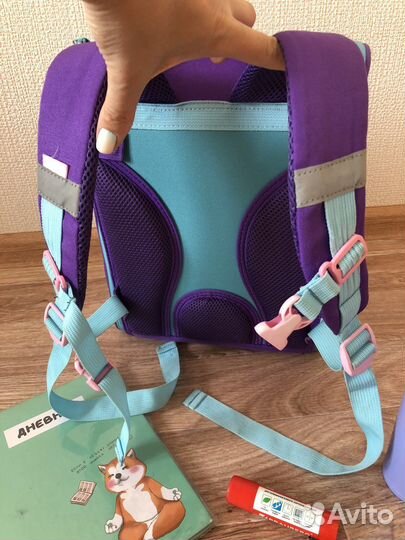 Рюкзак школьный ранец для девочки grizzly