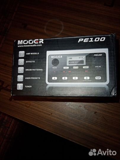 Процессор для гитары mooer PE100