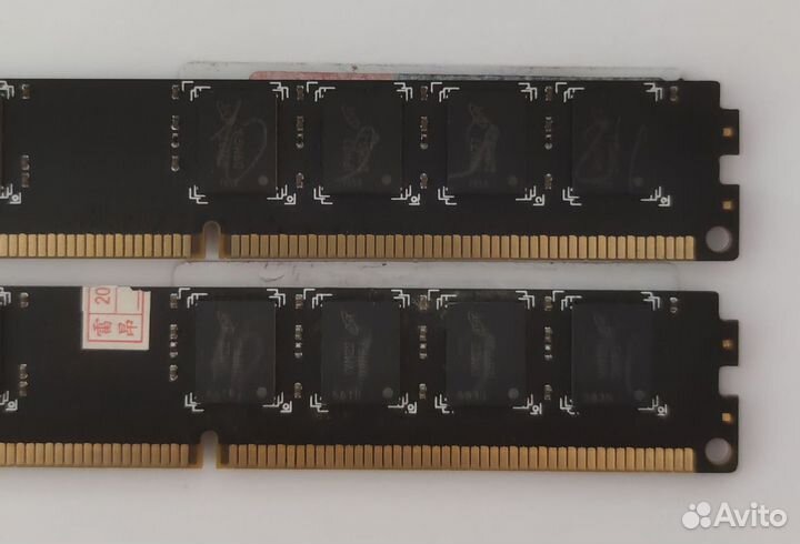 8gb DDR3 PC3-12800 1600MHz (2x4gb) для пк