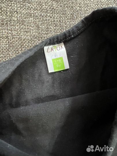 Гимнастический купальник черный 116 размер