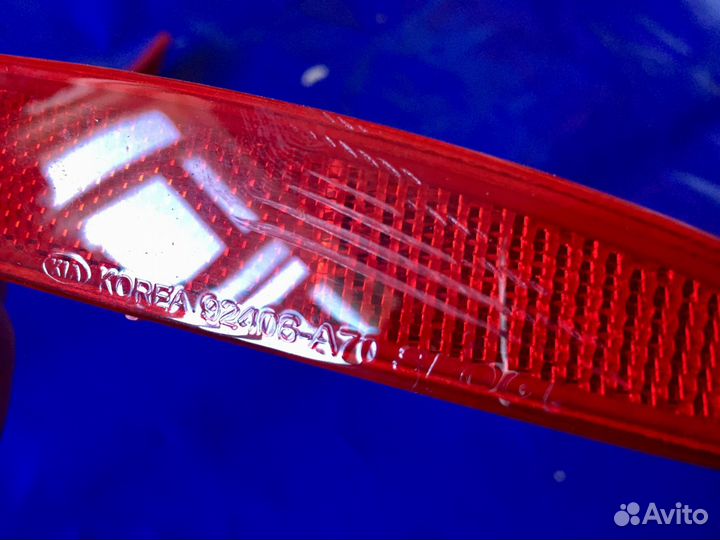 Отражатель заднего бампера Kia Cerato 2013-2016