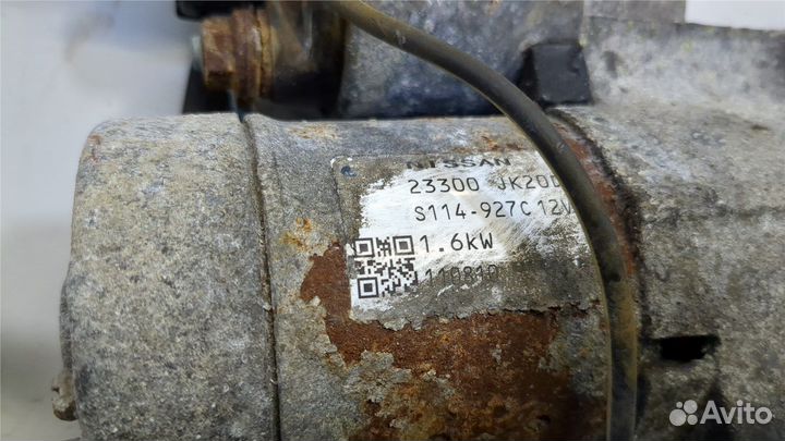 Стартер Infiniti EX35, 2012