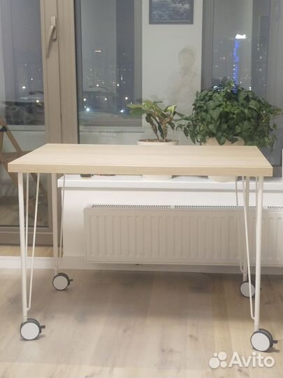 Стол IKEA бу linnmon 100 60