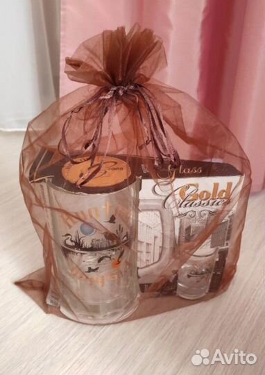 Кружка пивная и 2 бокала