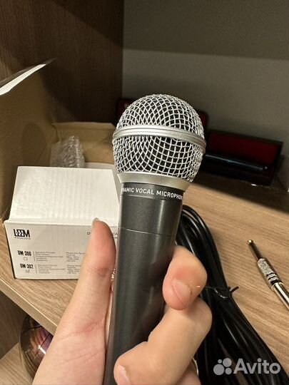 Микрофон для караоке, динамический микрофон