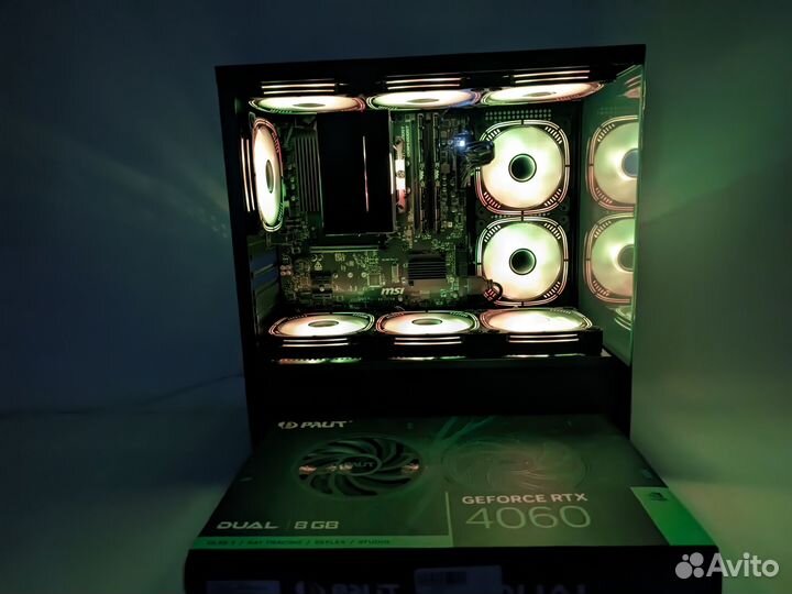 Новый игровой пк Ryzen 7 / RTX 4060