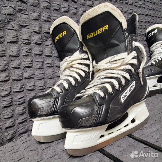 Хоккейные коньки bauer 39-40 размер