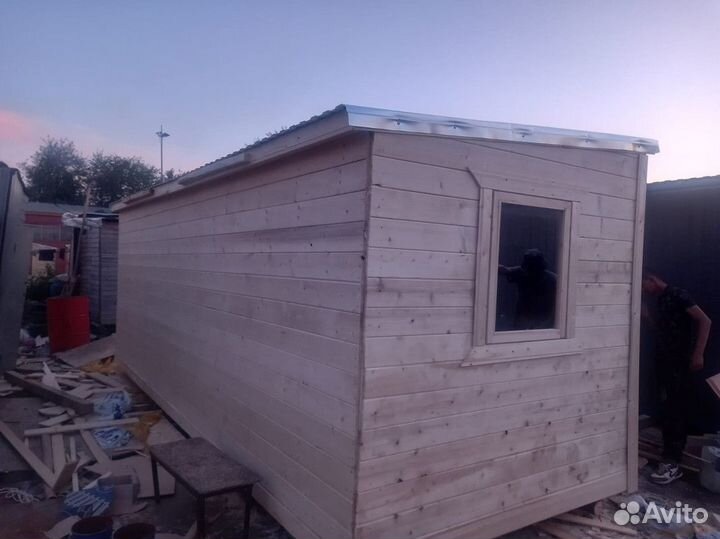 Бытовка и хозблок строительные на заказ