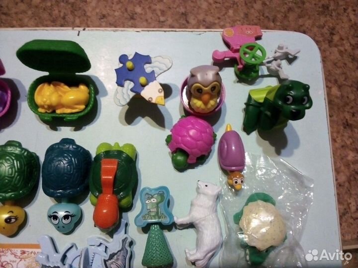 Киндер черепахи и др