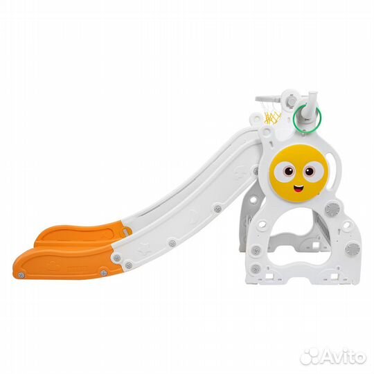 Горка Pituso «Солнышко» с баскетбольным кольцом