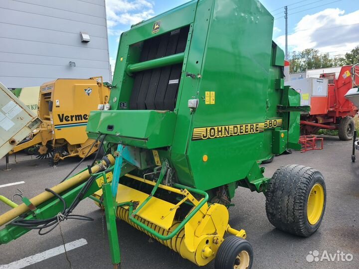 Пресс-подборщик John Deere 580, 2000