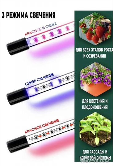 Фитолампа для растений 40 вт