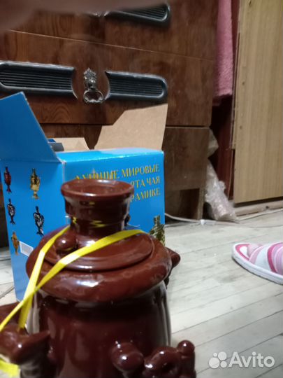 Керамический самовар+чай индийский