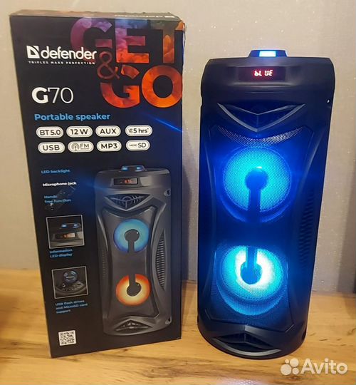 Беспроводная блютуз колонка новая